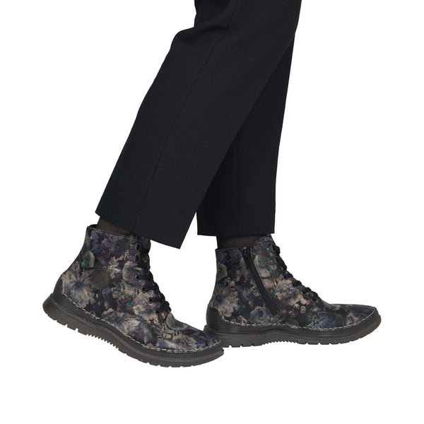Rieker 53632-90 (Brown Multi) -Women's