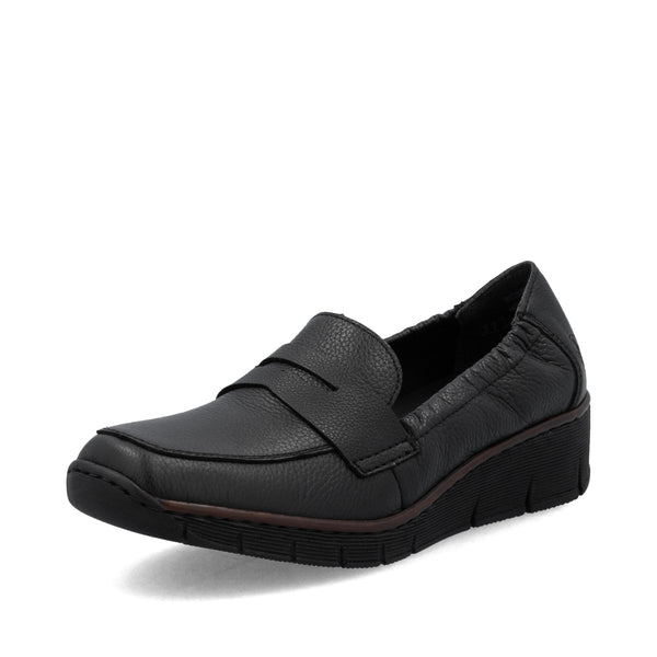 Rieker 53797-00 (Black) - Women's