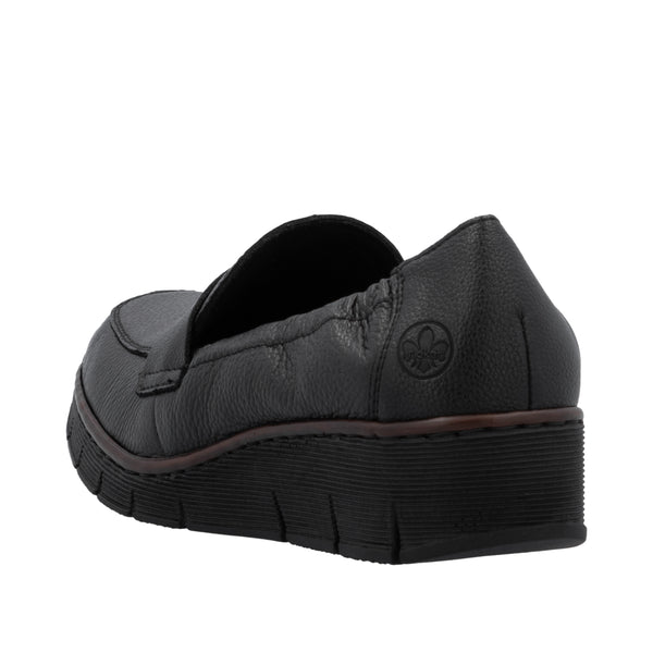 Rieker 53797-00 (Black) - Women's
