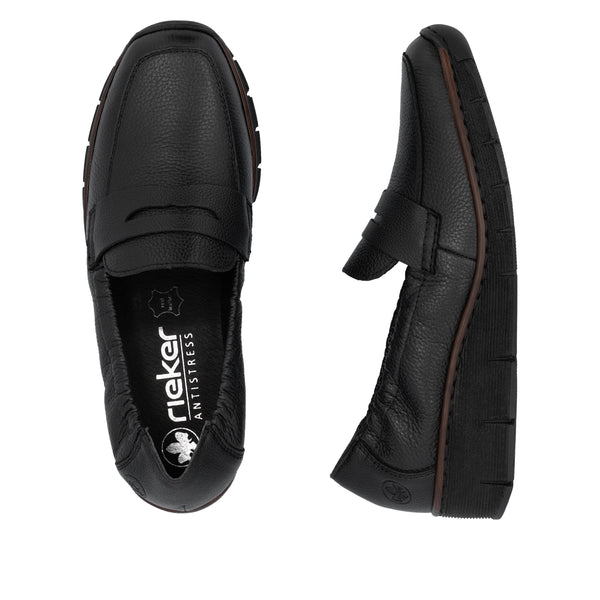 Rieker 53797-00 (Black) - Women's