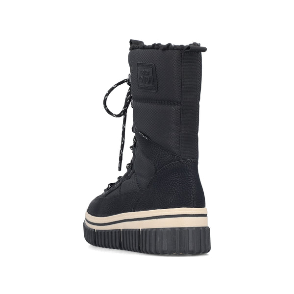 Rieker Y6380-00 (Black) - Women's