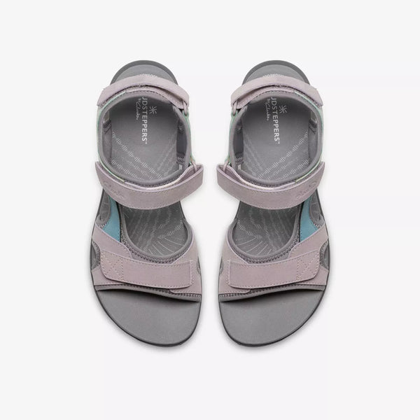 Clarks Mira Bay (Grey/Green) - Women's
