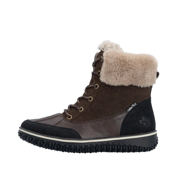 Rieker Z4203-25 (Brown) - Women's