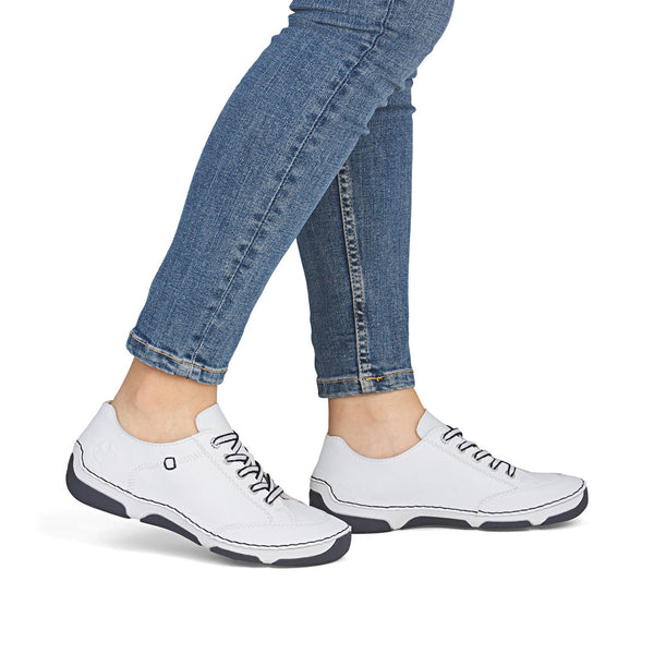 Rieker 55901-80 (White) - Women's