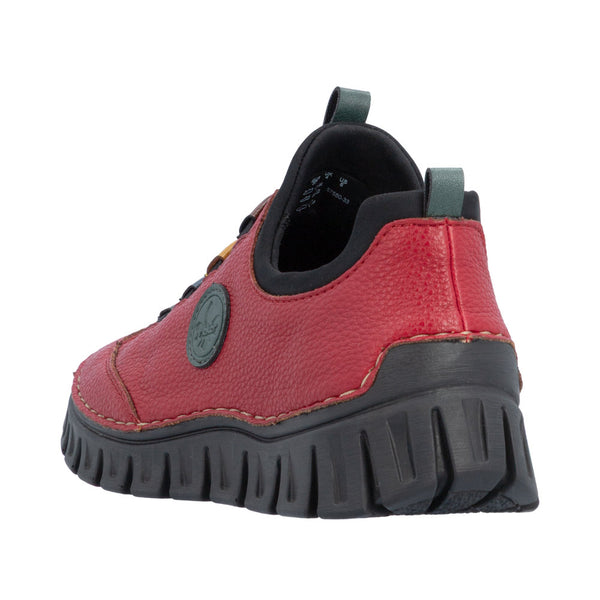 Rieker 57550-33 (Red) - Women's