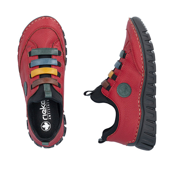 Rieker 57550-33 (Red) - Women's