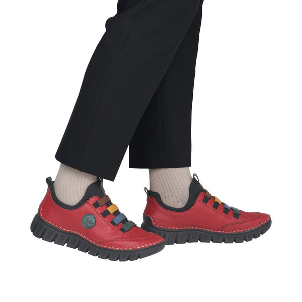 Rieker 57550-33 (Red) - Women's