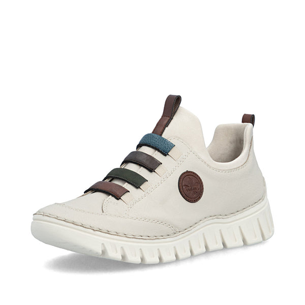 Rieker 57550-60 (Cream) - Women's