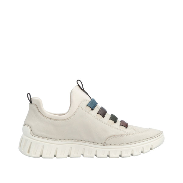 Rieker 57550-60 (Cream) - Women's