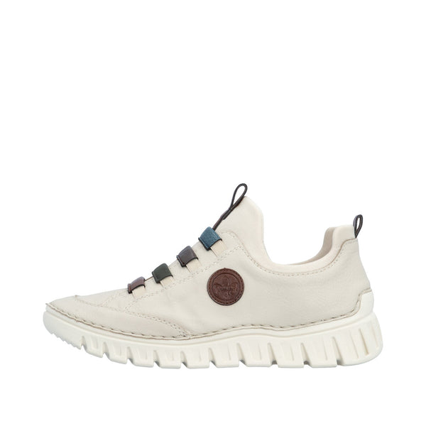 Rieker 57550-60 (Cream) - Women's