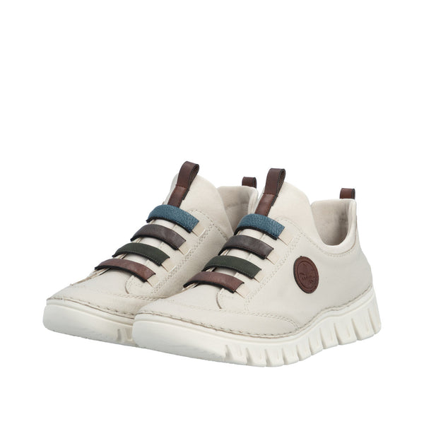 Rieker 57550-60 (Cream) - Women's
