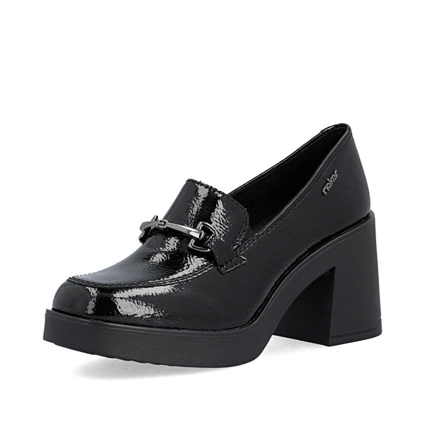 Rieker 58051-00 (Black) - Women's
