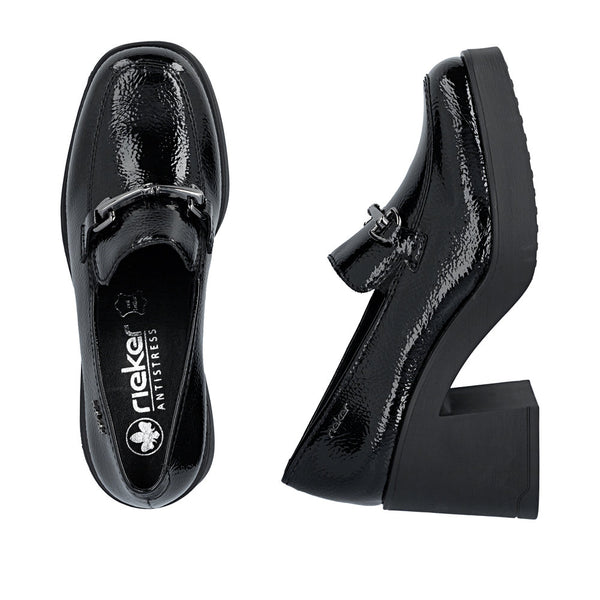 Rieker 58051-00 (Black) - Women's