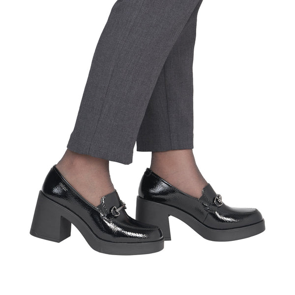 Rieker 58051-00 (Black) - Women's