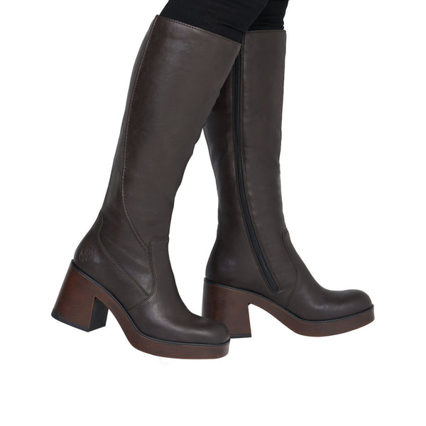 Rieker 58090-25 (Brown) - Women's
