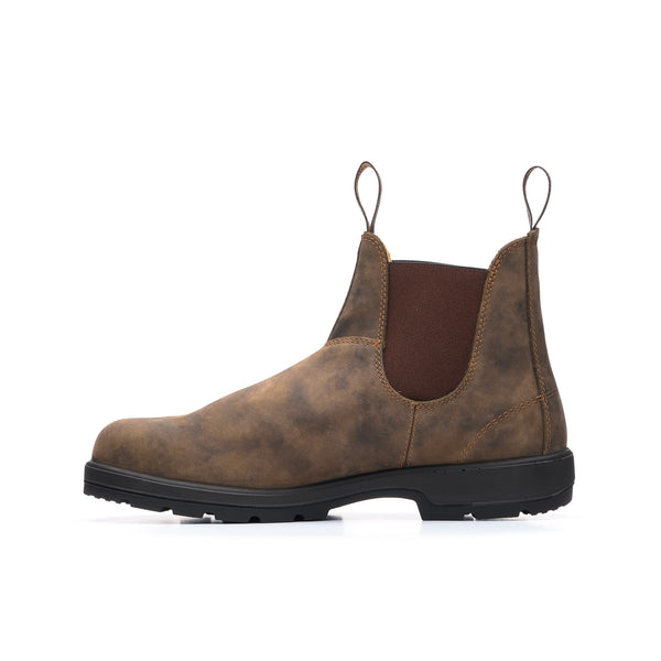 Blundstone 585 Round Toe Boot (Rustic Brown)