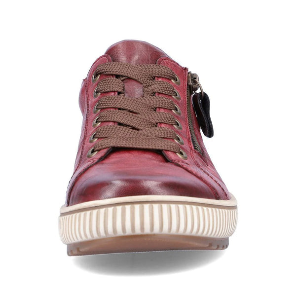 Remonte D0700-35 (Burgundy) - Women's