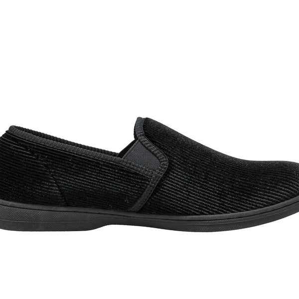 Foamtreads Regal Slipper (Black) - Men's