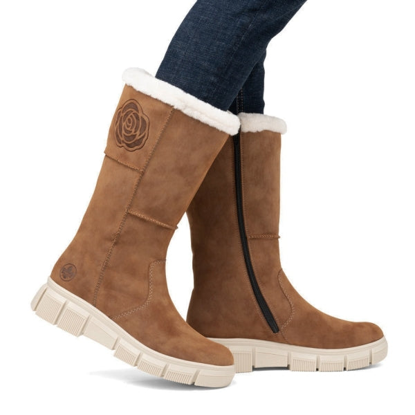 Rieker X3455-24 (Brown) - Women's