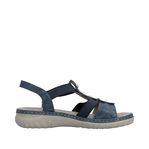 Rieker 60452-12 (Blue) - Women's