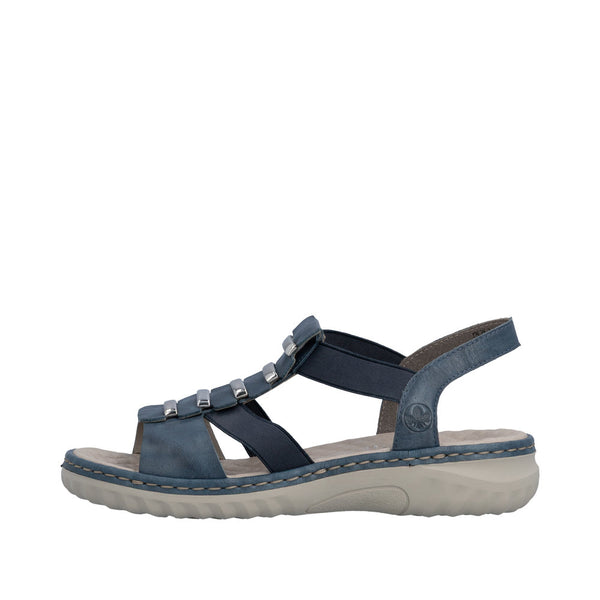 Rieker 60452-12 (Blue) - Women's