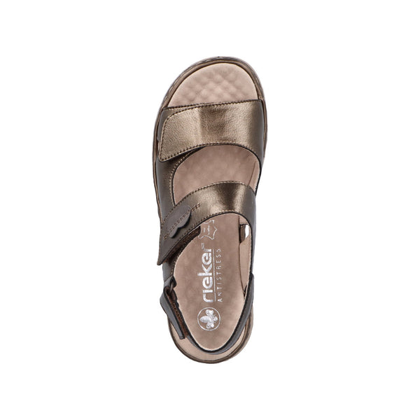 Rieker 60462-90 (Bronze) - Women's