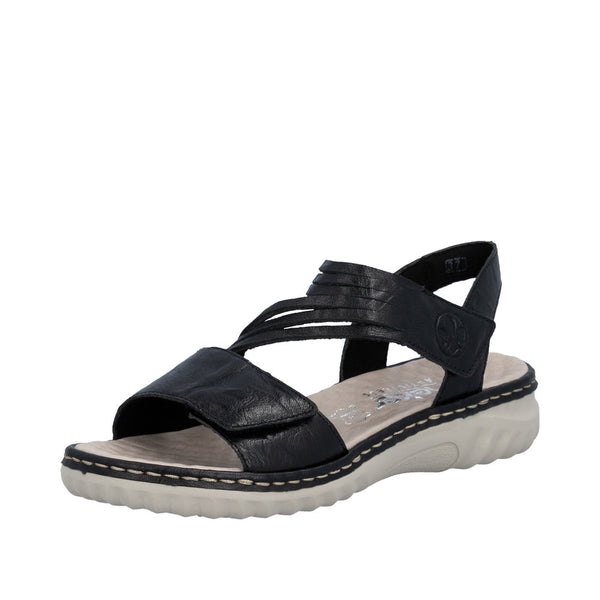 Rieker 60464-00 (Black) - Women's