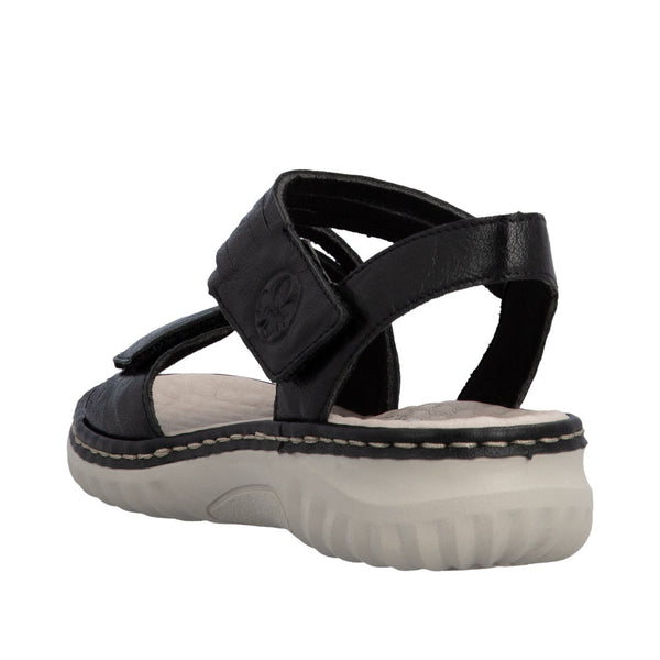 Rieker 60464-00 (Black) - Women's