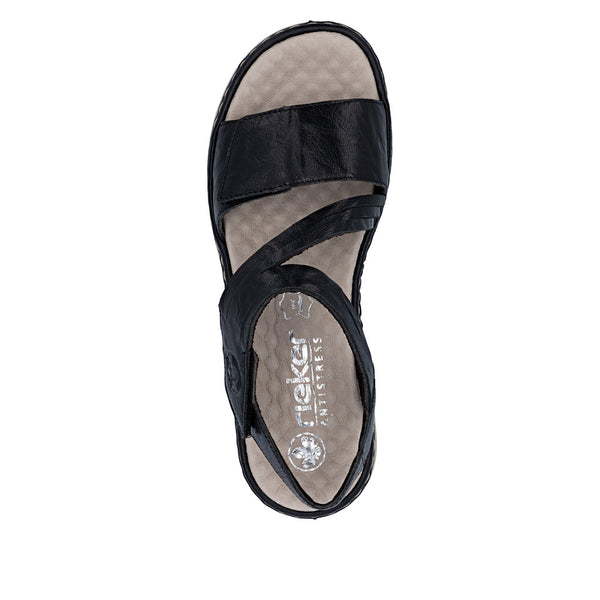 Rieker 60464-00 (Black) - Women's
