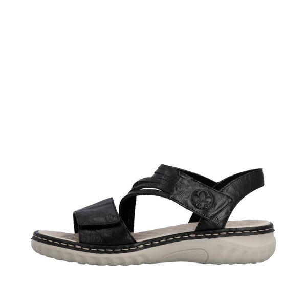Rieker 60464-00 (Black) - Women's
