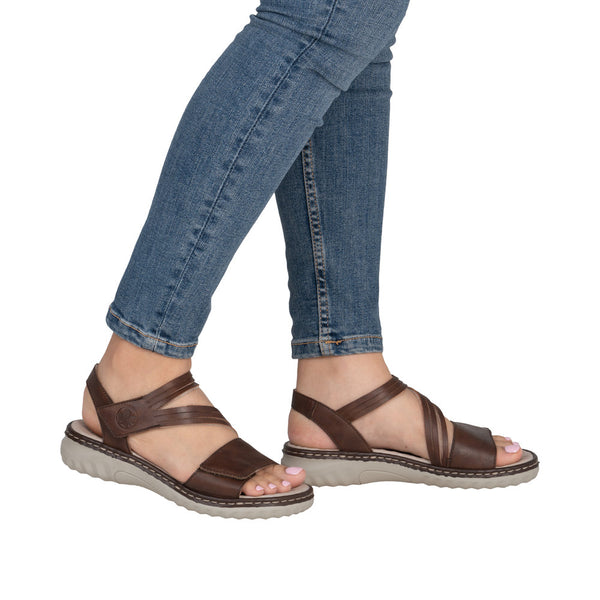 Rieker 60464-22 (Brown) - Women's