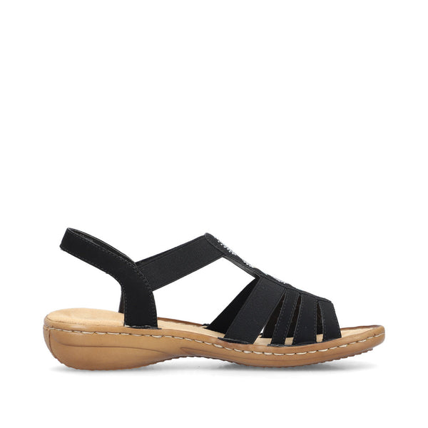 Rieker 60875-00 (Black) - Women's