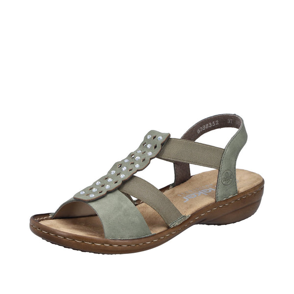 Rieker 60883-52 (Green) - Women's