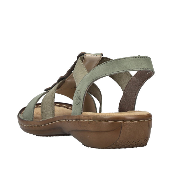 Rieker 60883-52 (Green) - Women's