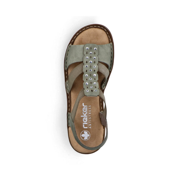 Rieker 60883-52 (Green) - Women's