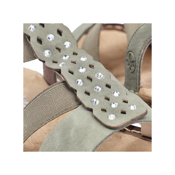 Rieker 60883-52 (Green) - Women's