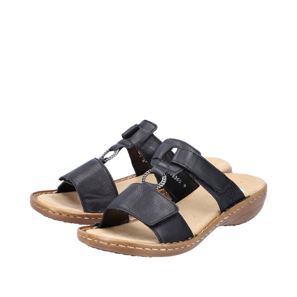 Rieker 60885-00 (Black) - Women's