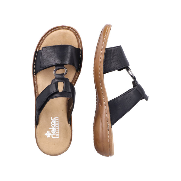 Rieker 60885-00 (Black) - Women's