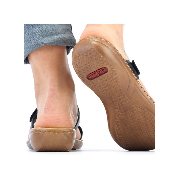 Rieker 60885-00 (Black) - Women's