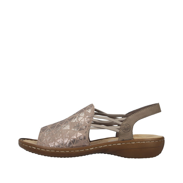 Rieker 608D1-60 (Beige) - Women's