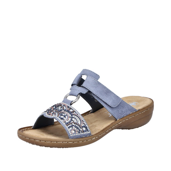 Rieker 608K2-12 (Blue) - Women's