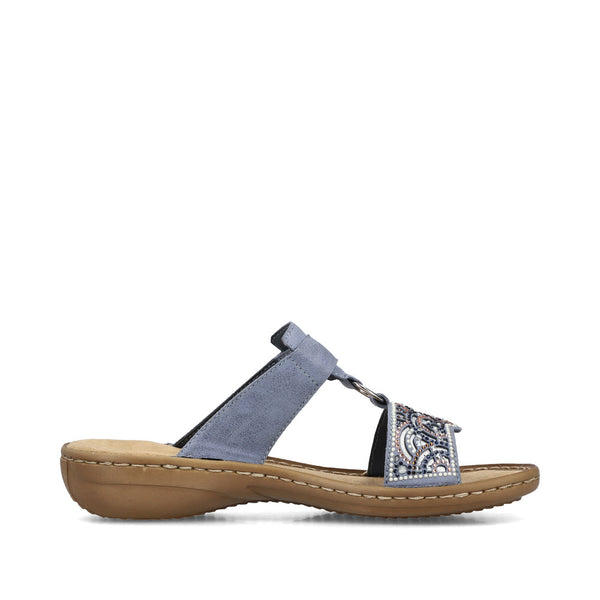 Rieker 608K2-12 (Blue) - Women's
