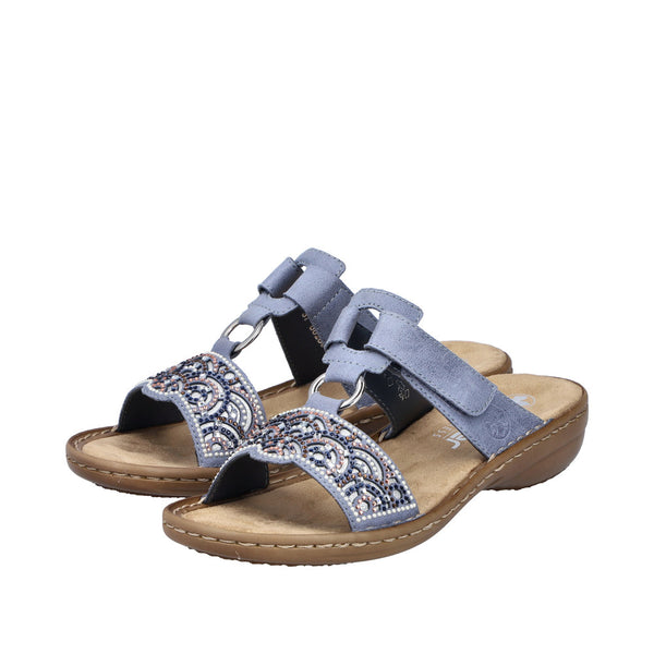 Rieker 608K2-12 (Blue) - Women's