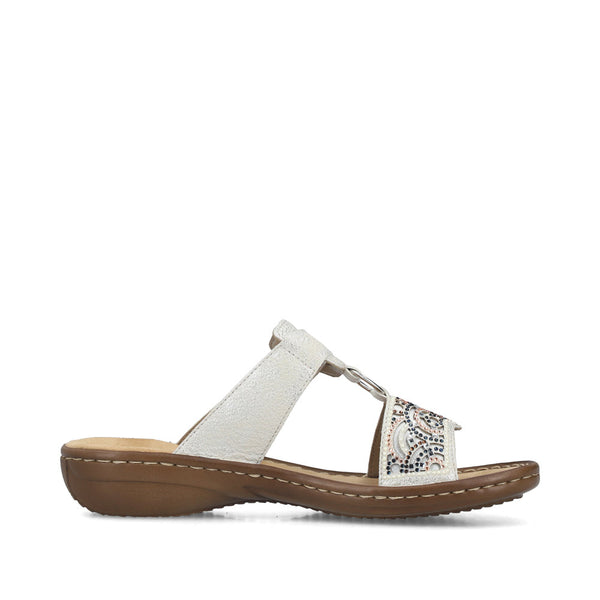Rieker 608K2-40 (Silver) - Women's