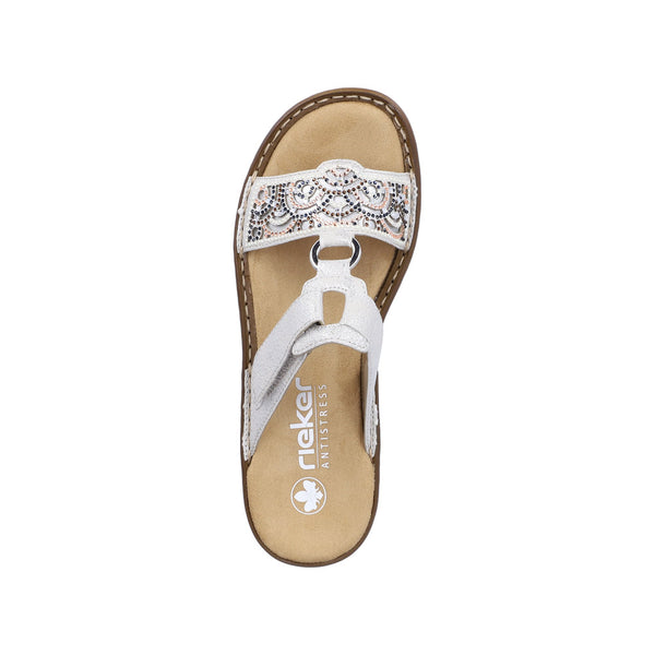 Rieker 608K2-40 (Silver) - Women's