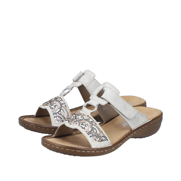 Rieker 608K2-40 (Silver) - Women's