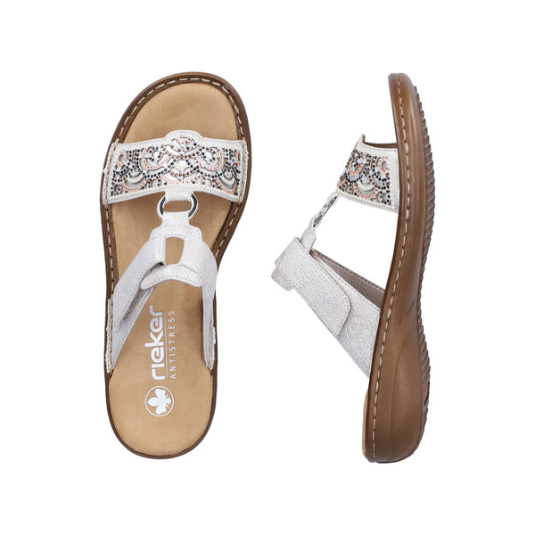 Rieker 608K2-40 (Silver) - Women's