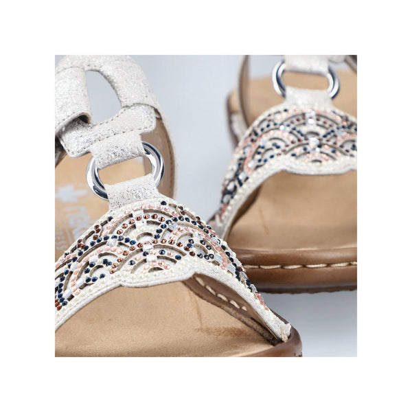 Rieker 608K2-40 (Silver) - Women's