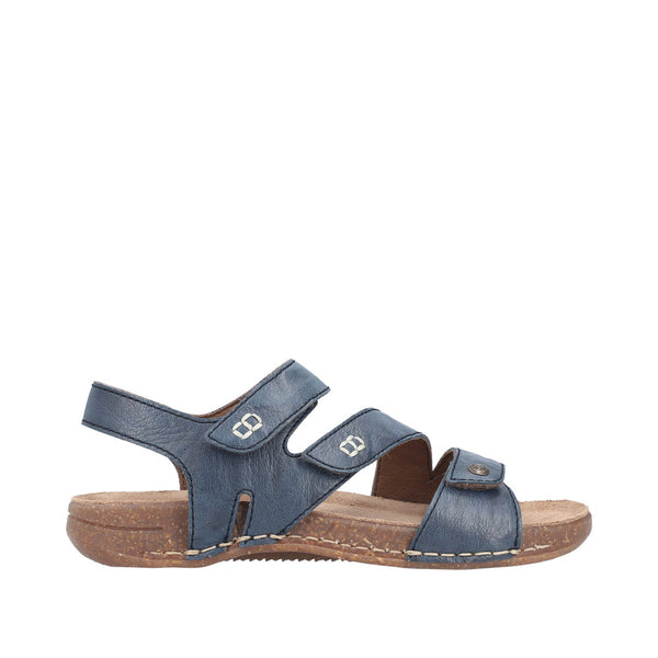 Rieker 61402-12 (Blue) - Women's