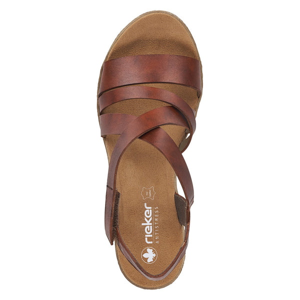Rieker 61937-24 (Brown) - Women's